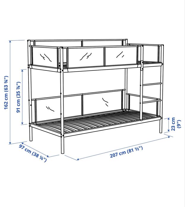 Продам кровать двухъярусная IKEA