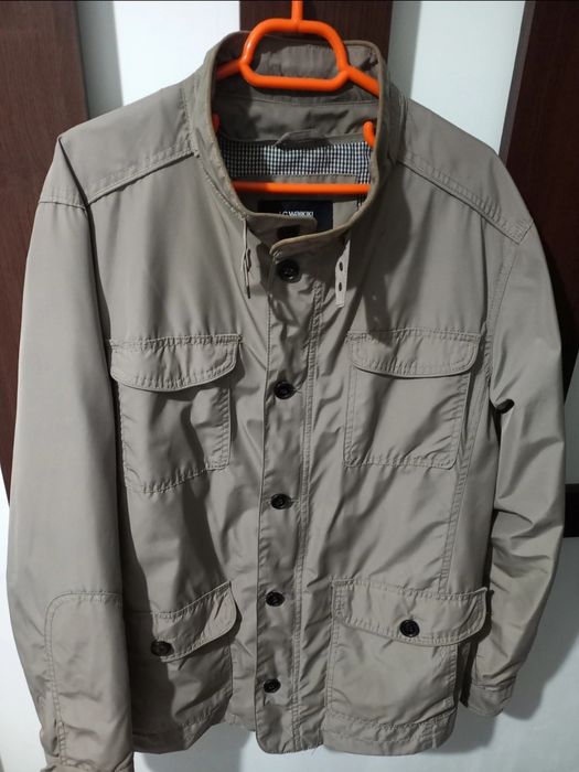 Jacheta barbati primavara material jeans marimea 48-50 sau XL perfect