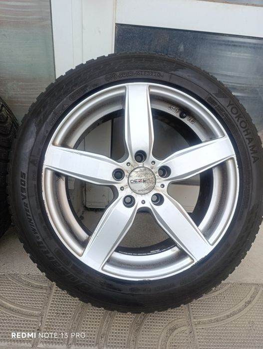 Алуминиеви джанти 5х120 17 със зимни гуми