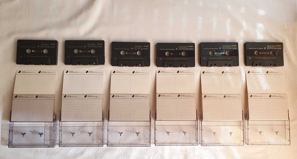 Аудио касети TDK SA-X100, TDK SA-X90