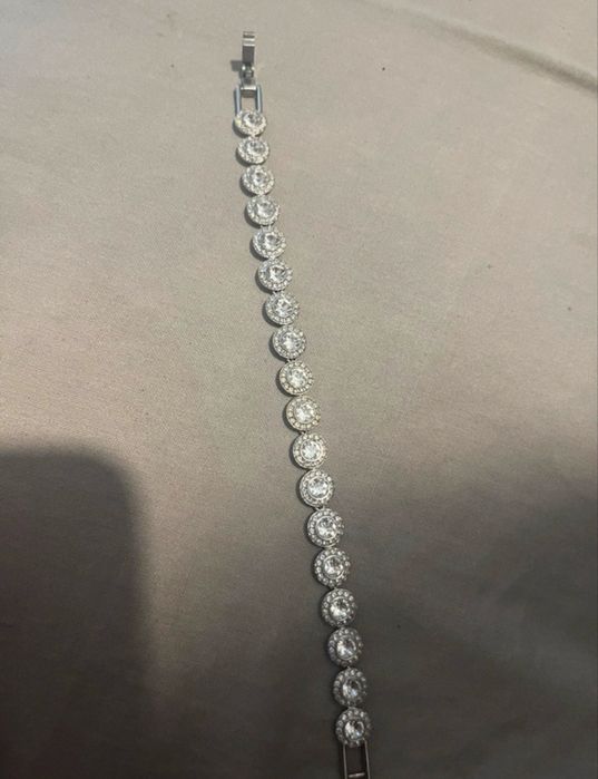 swarovski angelic гривна сребърна