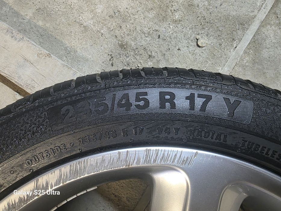 Джанти с гуми 5х112/17 за Audi и VW Sharan