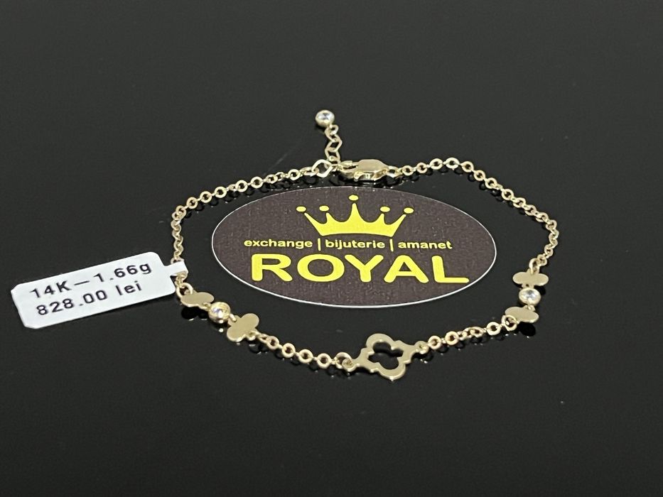 Bijuteria Royal CB : Bratara dama aur 14k 1,66 grame