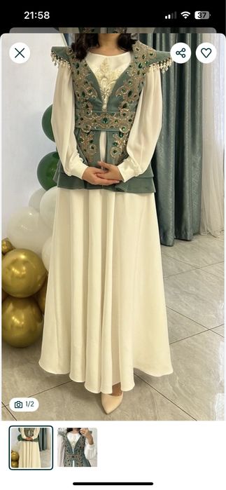 Продается шикарное легкое платье