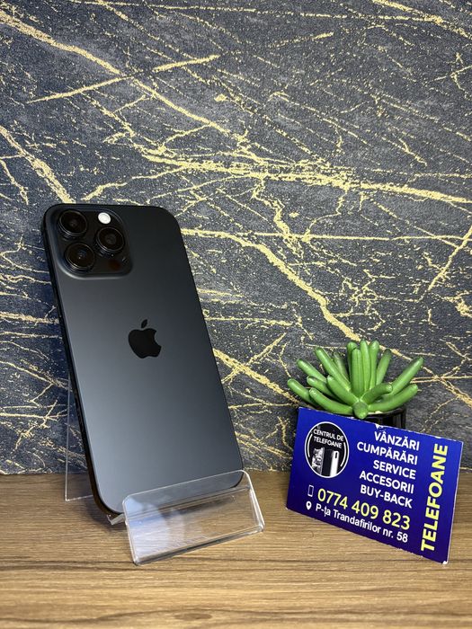 Iphone 16 pro max /256gb/Garantie 2 Ani Centrul de Telefoane/rate