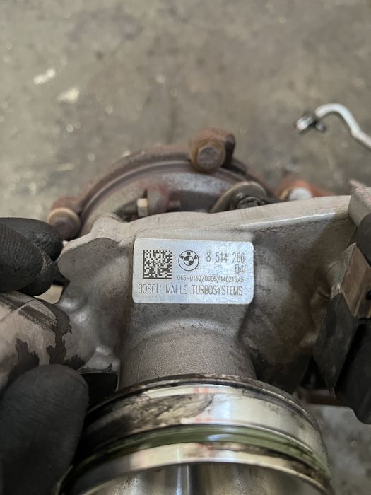 Турбо бмв ф20 116д 116кс ( turbo bmw f20 116d 116hp B37D15A )