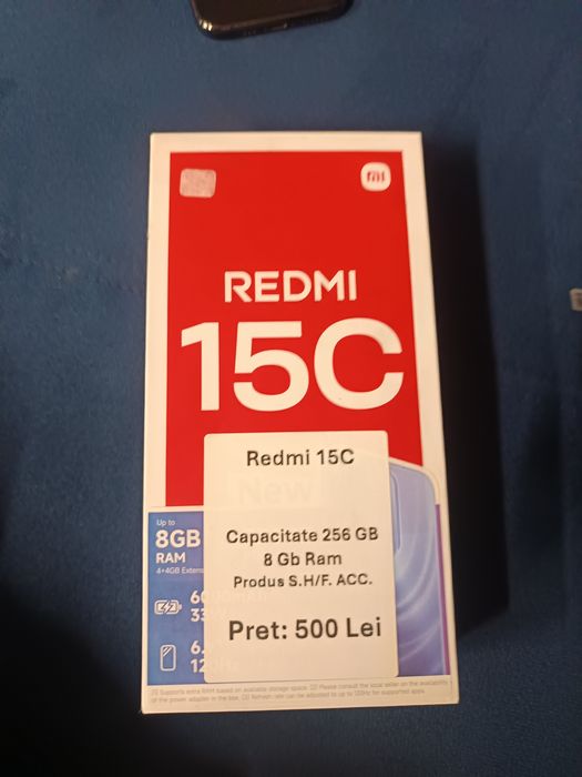 Amanet ozana vinde Redmi 15C 256Gb