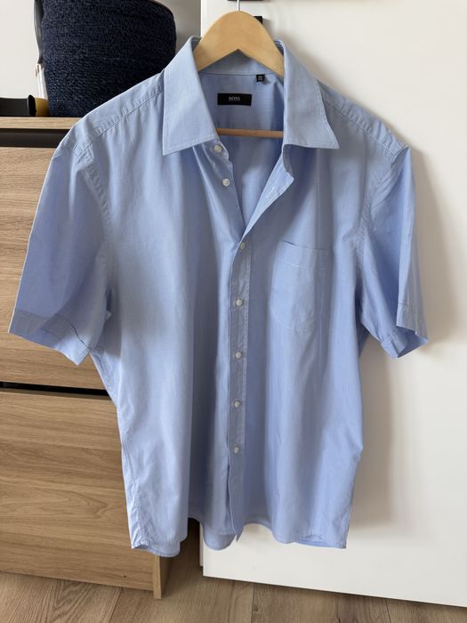 Camasa HUGO BOSS Maneca Scurta Carouri Barbati | Marime XL-XXL