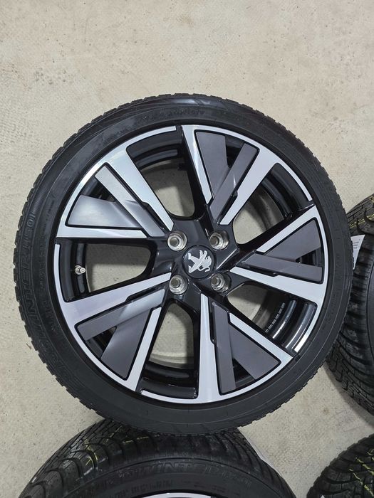 Jante 17 originale Peugeot 308,3008, 208,2008 DS3 DS4 DS5 4x108 7J et 32 anvelope 205 45 17