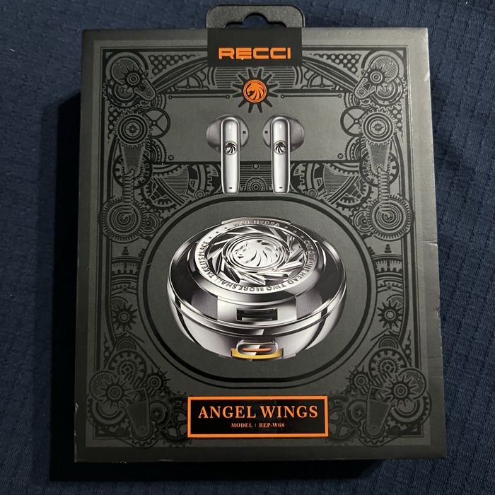 Наушники Recci серебристый