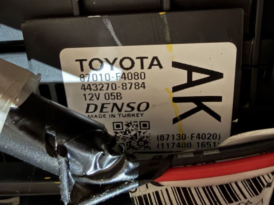 Aeroterma / Ventilator caldura Toyota CHR 2016-2023