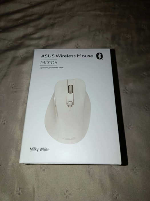 Mouse Optic ASUS MD105, USB Wireless/Bluetooth