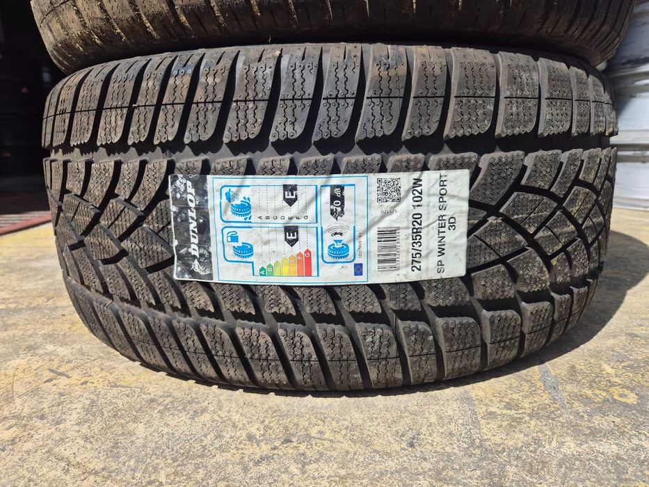 2 Anvelope M+S IARNA - 275/35/20 - DUNLOP 3D - NOU - DOT 2018 !
