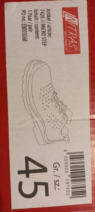 Работни обувки-сейфти