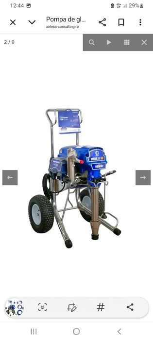 Pompa  glet ,  Graco, MARK VII MAX Standard