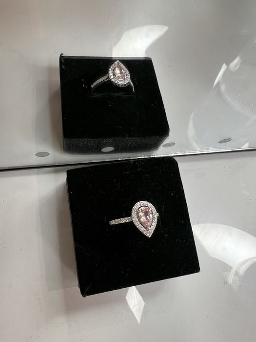 Inel de logodna aur alb 18K cu diamant si certificat de autenticitate!