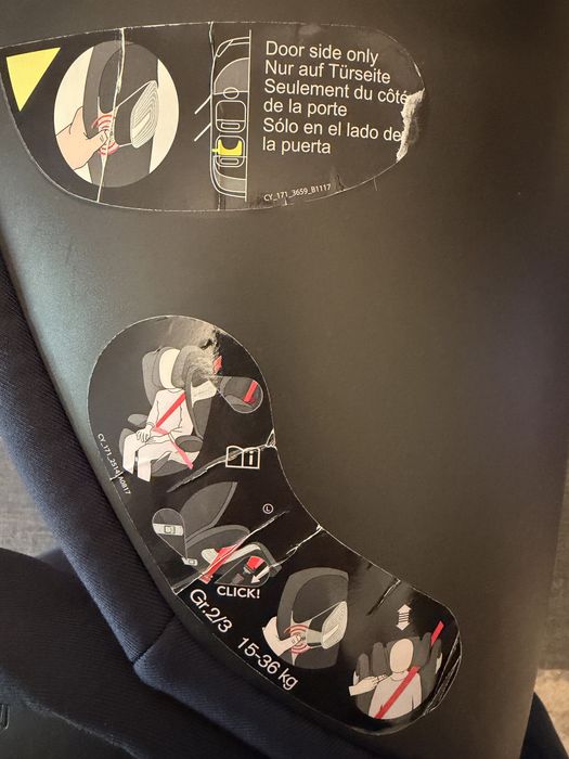 Scaun auto Cybex Pallas S-Fix – 9 luni până la 12 ani  ISOFIX