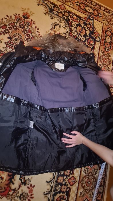 Зимняя куртка полростковая