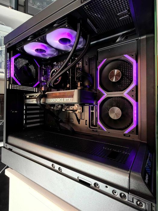 PC I5 14400F/B760M-E/RTX 5060Ti/32GB/240 AIO/Sursa 650W /Garantie/TVA!