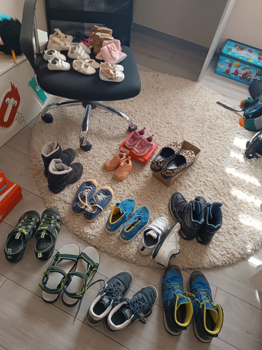 Обувки за малки и големи -Puma,Fila,Geox,Zara, Jack Wolfskin