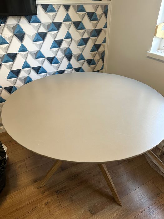 Masa dining rotundă de exterior