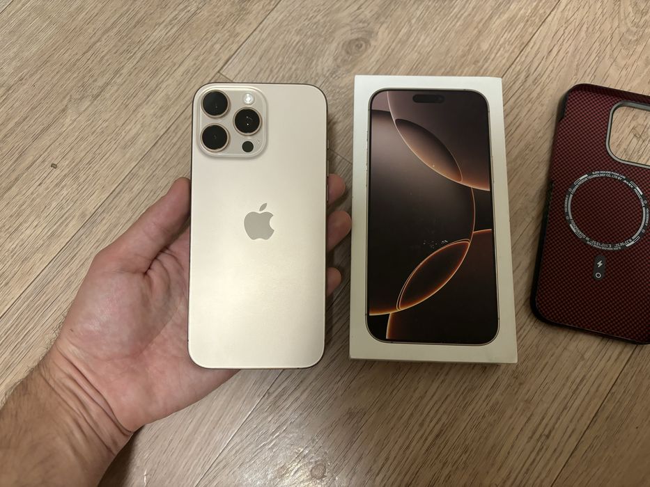 Apple iphone 16 Pro Max 256gb Original продам.Состояние идеал.Торг.