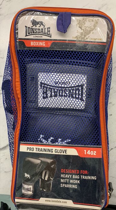 Продавам боксови ръкавици Lonsdale London Pro Training 14 oz