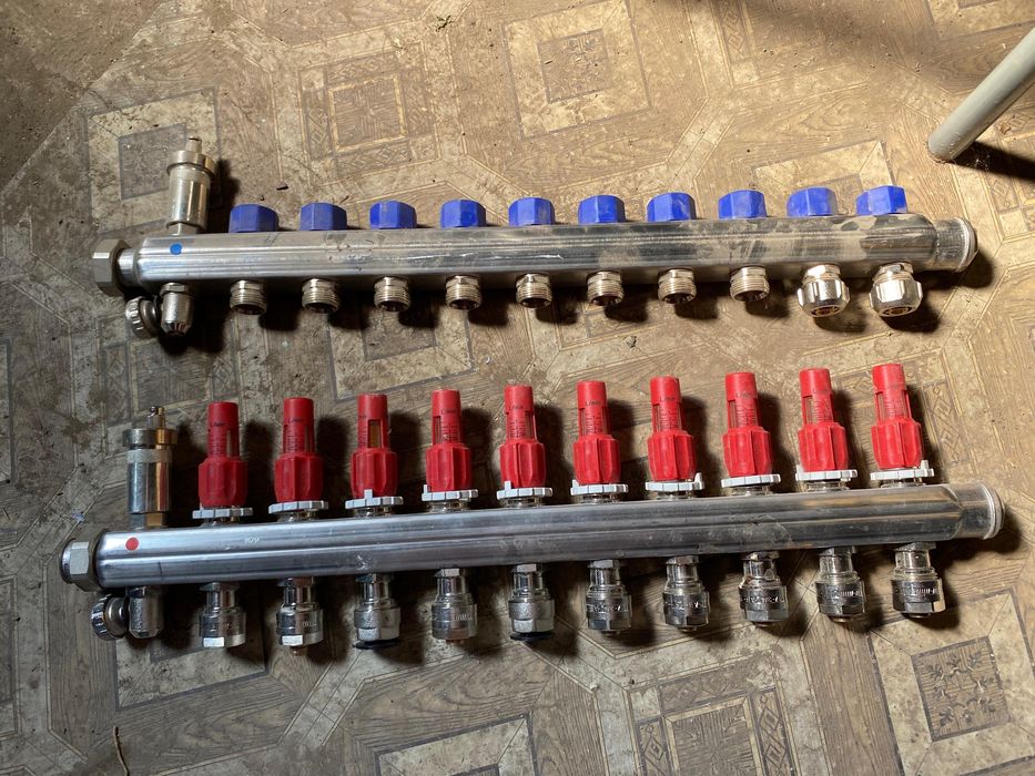 Incalzire pardoseala teava 17 mm / distribuitor 10 iesiri