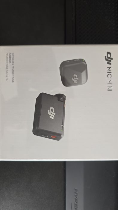 Microfon Wireless DJI Mic Mini (1 TX + 1 RX) – Nou, Sigilat la Cutie