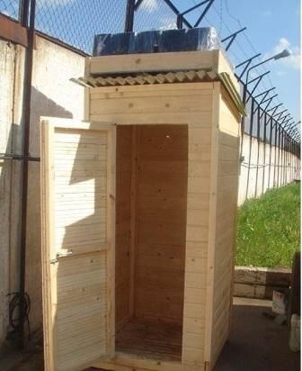 Душевые, туалеты, будки для собак