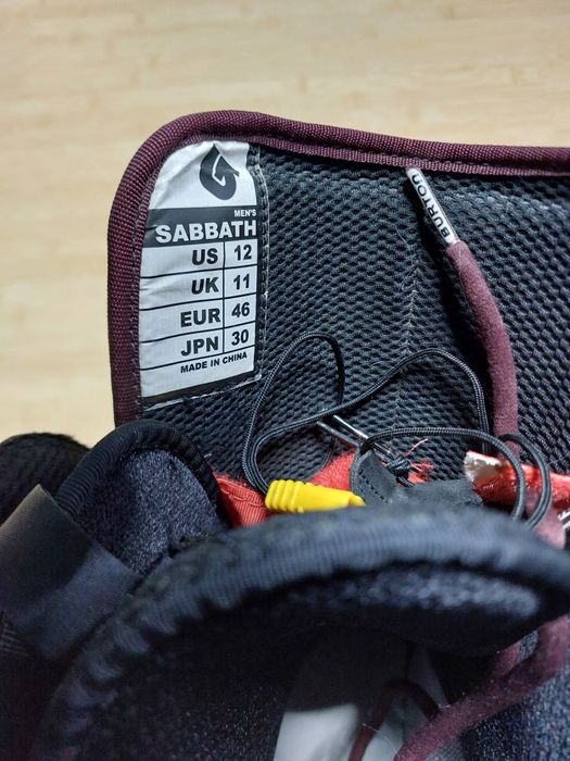Boots Snowboard Burton Sabbath 46