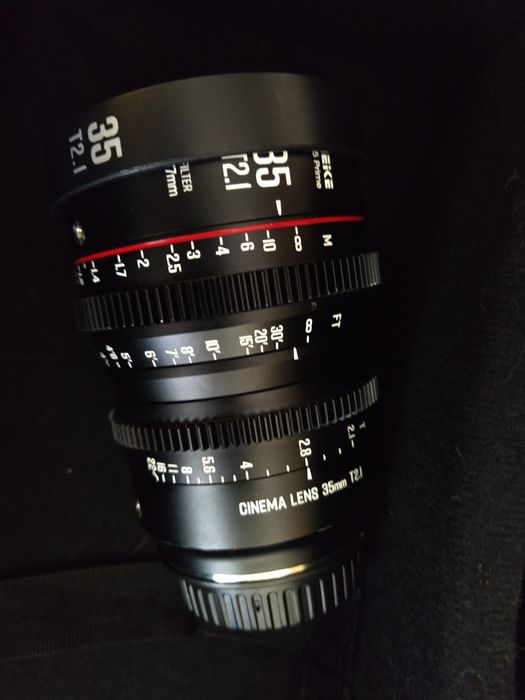 Meike S35 Prime EF 35, 50, 75 - 3бр. кино обективи