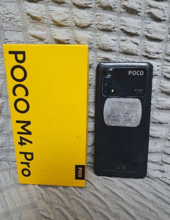 Srochna sotiladi Xiaomi Poco M4 Pro 6+6/128Gb Black Igravoy Orginal