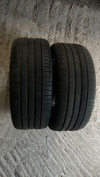 Jante Aliaj 17 gama VAG + Cauciucuri Continental