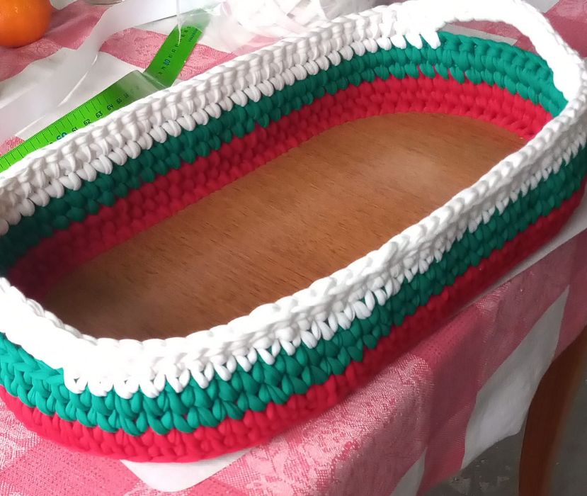 ръчно изплетени панери