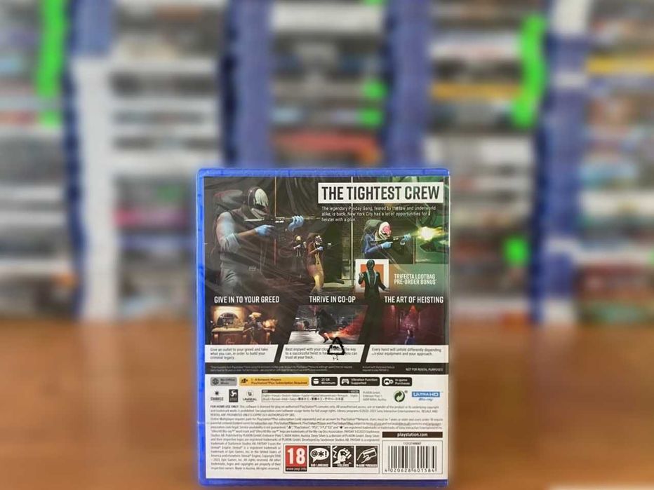 Новый Payday 3 Day One Edition PS5 Большой Выбор Игр