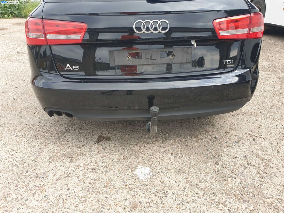Bara Spoiler Spate cu Locas Senzori Parcare cu Defect Audi A6 C7 NFL Non Facelift Break Avant 2011 - 2014 Culoare LY9B [K5417]