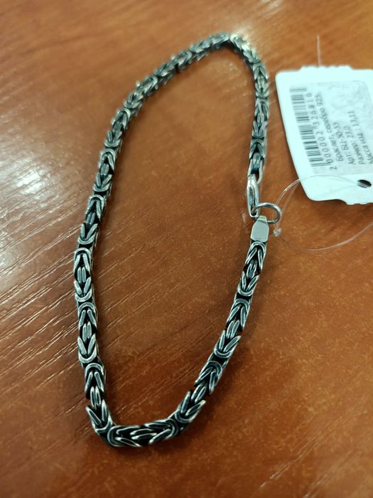 Браслет серебряный