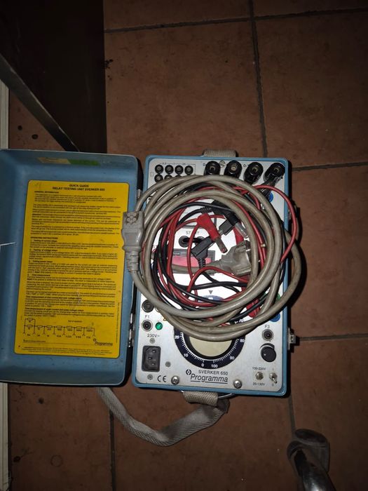 Sverker 650 Programma ( tester relee protectii )