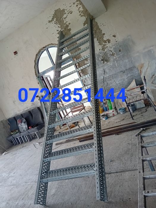 Scara metalica zincata 5 7m l