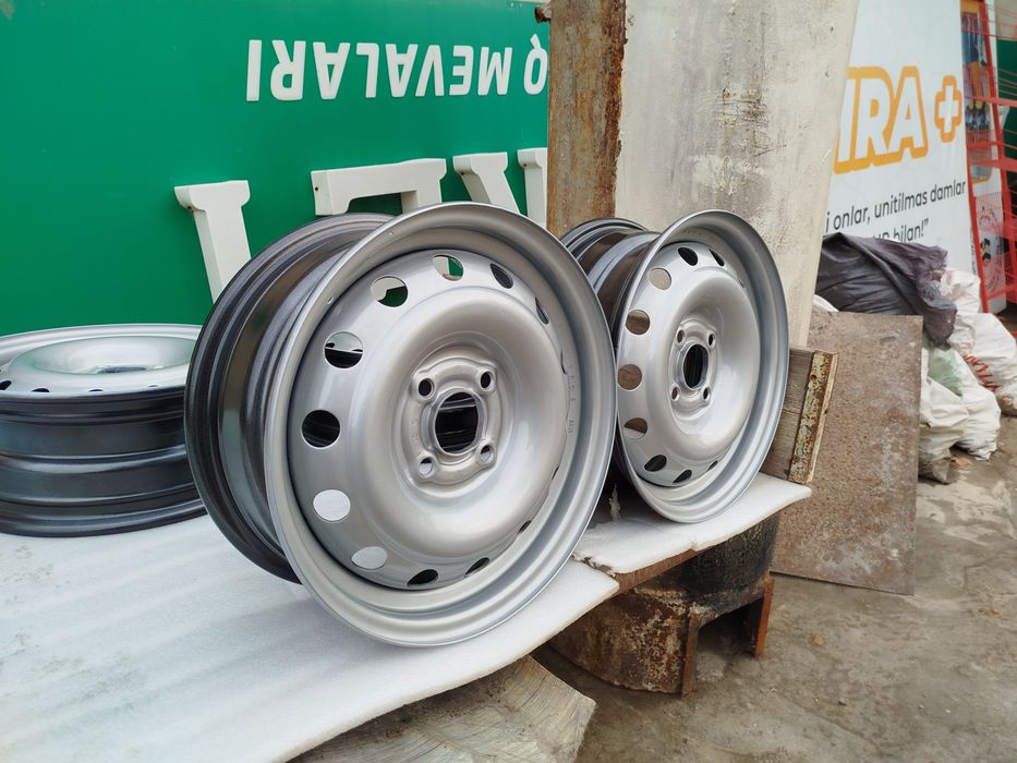 GM Nexia 3 stalnoy R14 diska, Spark, Nexia 1-2 uchun.