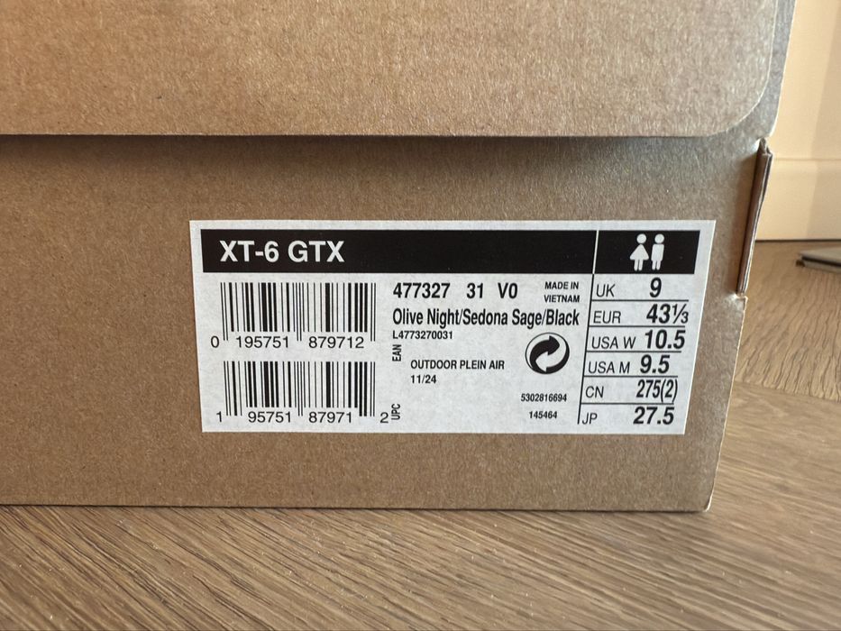 Salomon XT-6 Gore Tex