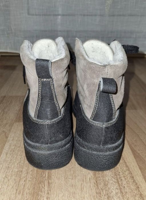 Ghete de lux Kandahar Oslo Brown, Piele & Lână de Miel, Damă - 36