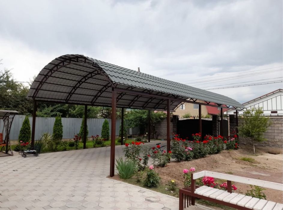 Навес , односкат двухскат дуга