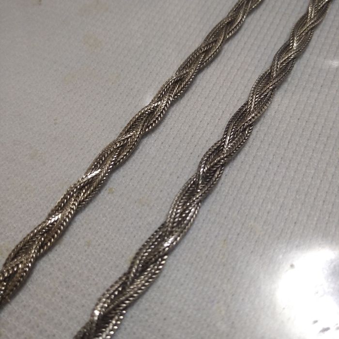 Продам серебряную цепочку и крестик