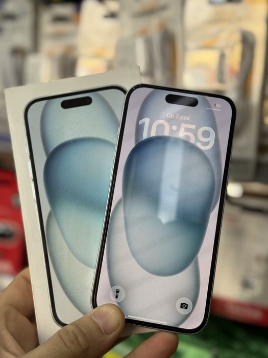 iPhone 15. Blue 128GB.