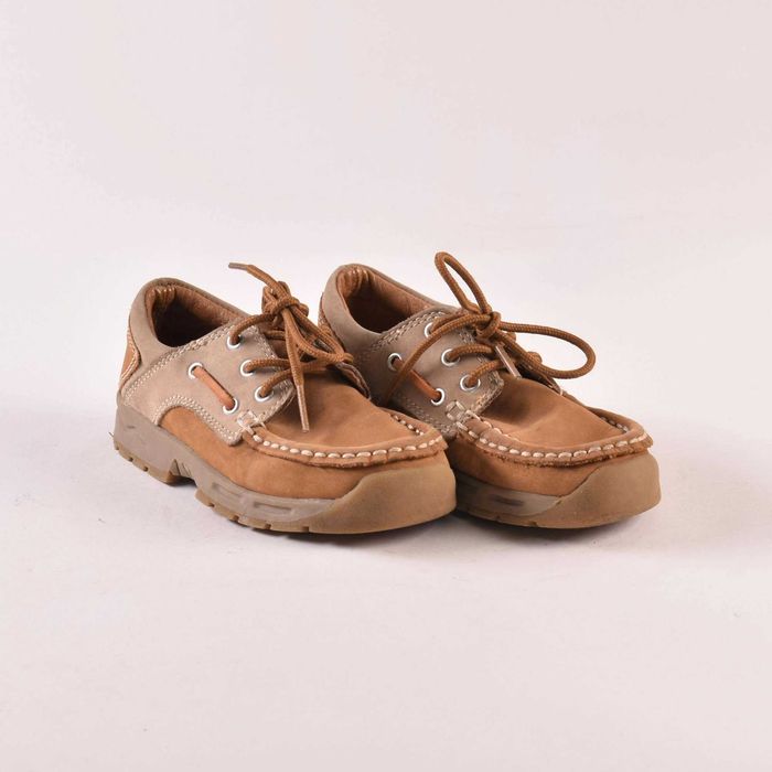 Детски обувки мокасини №25 естествена кожа