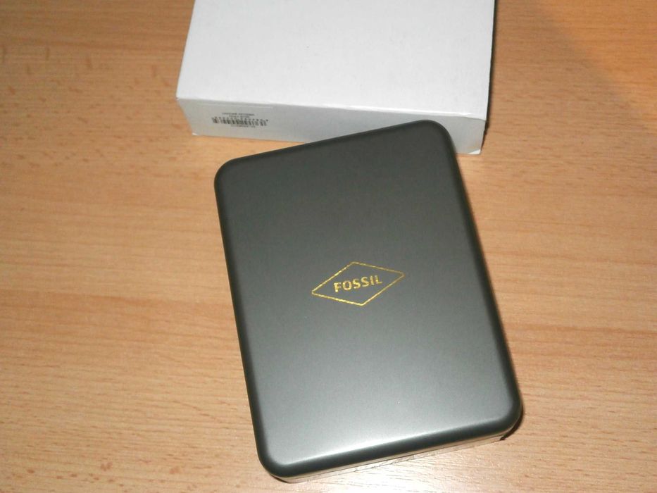 Portofel Fossil Gus Front Pocket Wallet Medium Brown, piele, nou