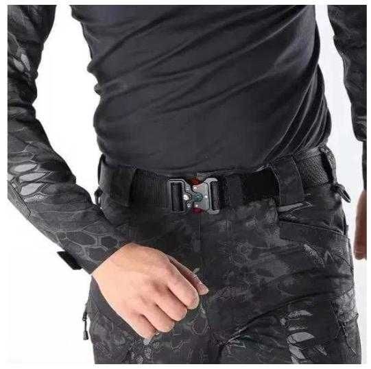 Боен Тактически Колан Airsoft Belt Стрелба Туризъм Лов Страничен Кобур