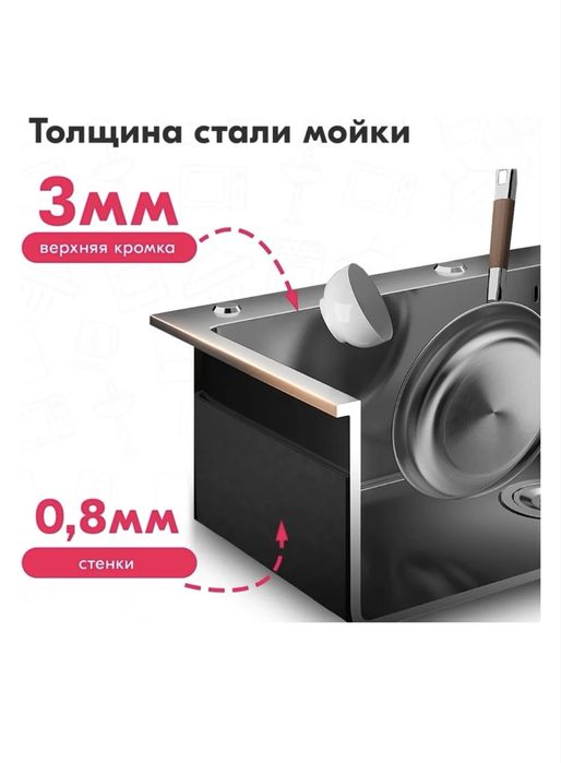 Акция Мойка для кухни